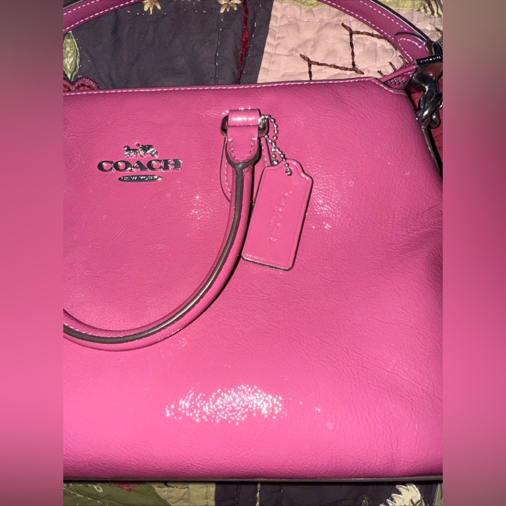 Coach Pink Crossbody Bag - Picture 14 of 16